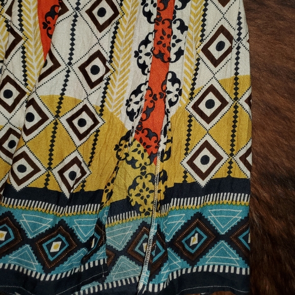 Ariat Cali. moon rise Aztec slim fit maxi dress - Picture 5 of 12
